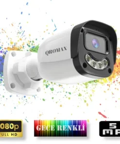 Gece Renkli Gösteren FullHD 5Mp Lensli 4 Ultra Warm Ledli Güvenlik Kamerasi 2304W