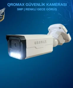 Gece Renkli Gösteren 4 Warm Led 5 Mp Sony Lensli 1080p Full Hd Güvenlik Kamerasi 3404W