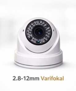 Gece Görüşlü 5MP 2.8 MM -12MM Varifocal Sony Lens 1080P 36 IR Led Dome Kamera D336BV